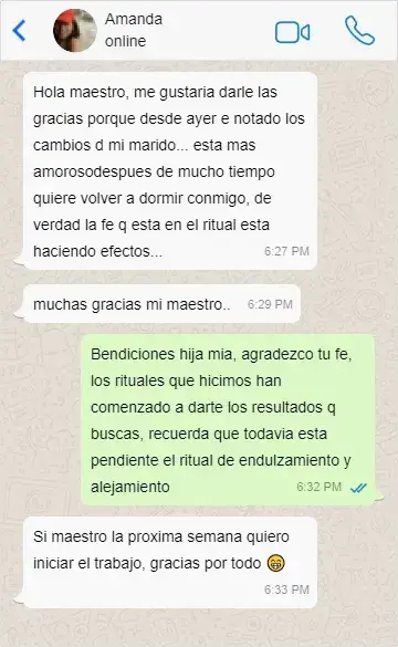 Testimonio WhatsApp 1 &mdash; Brujos en Argentina